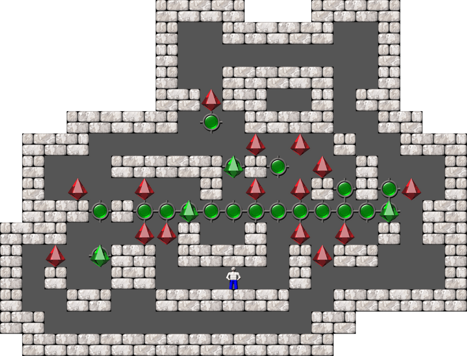 Sokoban David W. Skinner Arranged level 179